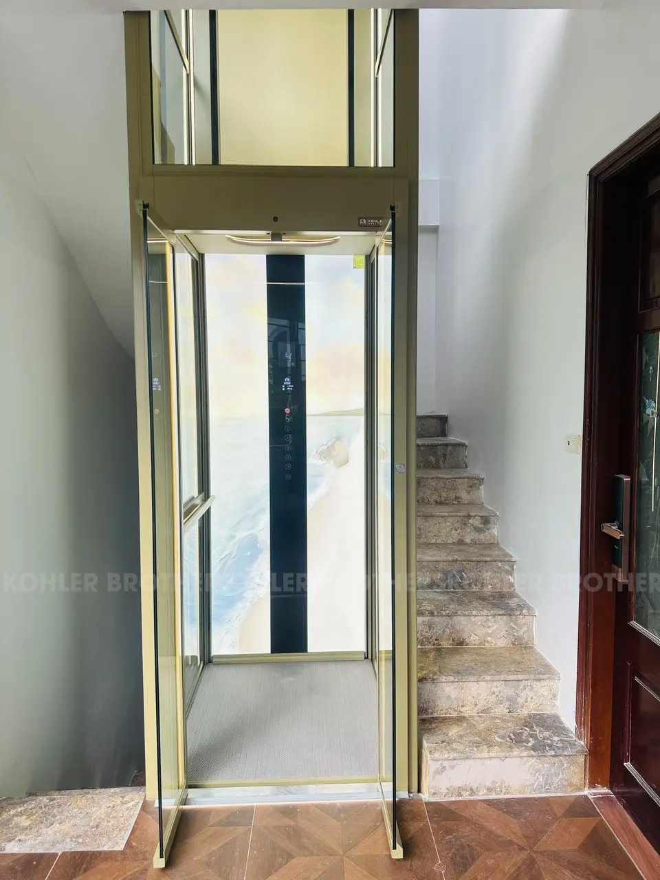 Thang máy gia đình anh Thủy - Kiến Hưng