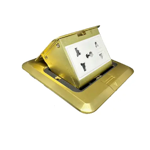 Ổ cắm âm sàn 5 chấu KG-01