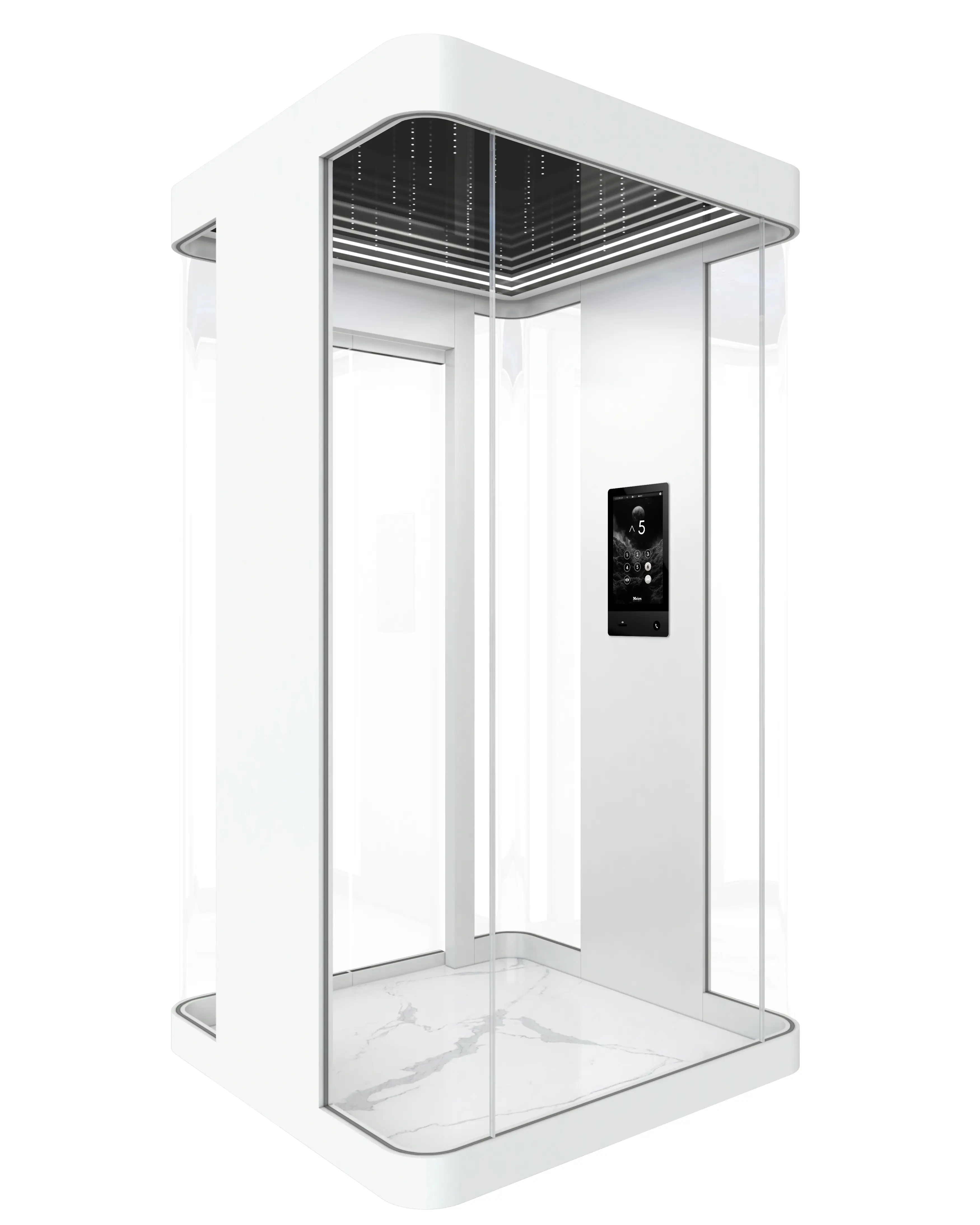 Cabin 4 mặt kính mềm mại